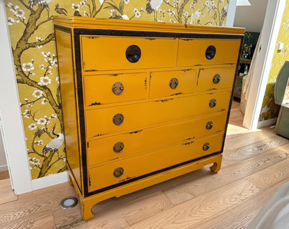 Cómoda colonial asiática a medida teca AM50/56