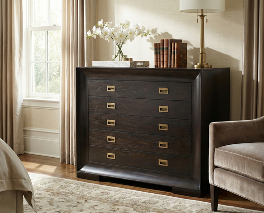 Cómoda colonial asiática a medida teca AM16/56