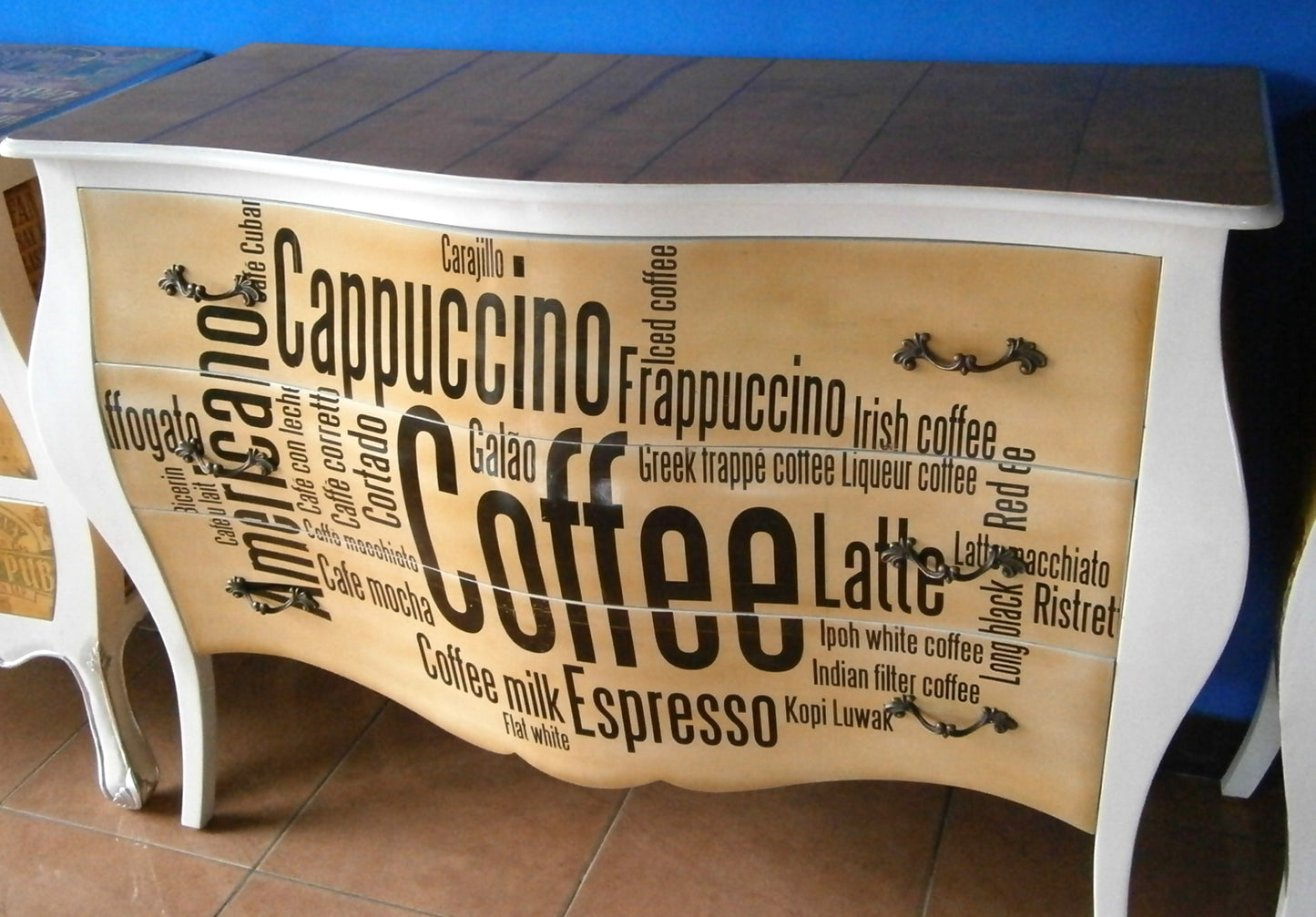 Aparador colonial asiatico a medida 69/91