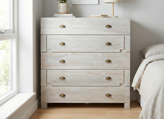 Cómoda colonial a medida teca AM41/56