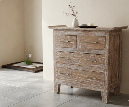 Cómoda colonial a medida teca AM39/56