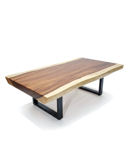 Mesa de centro colonial asiática  a medida en Suar y metal