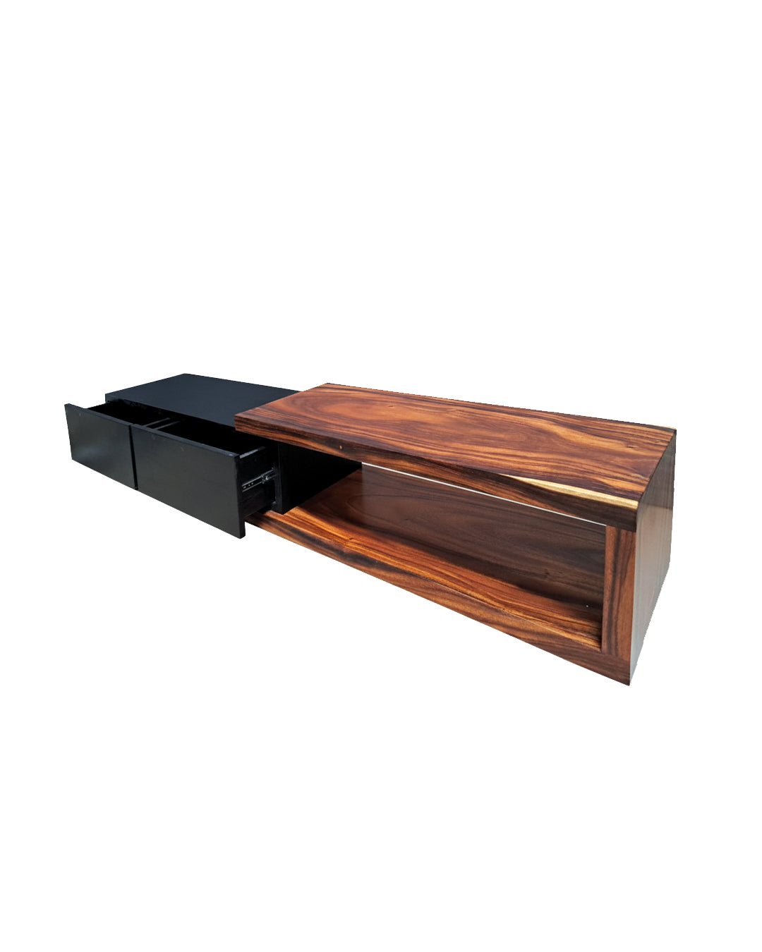 Mueble TV a medida en suar y teca a medida AM131225
