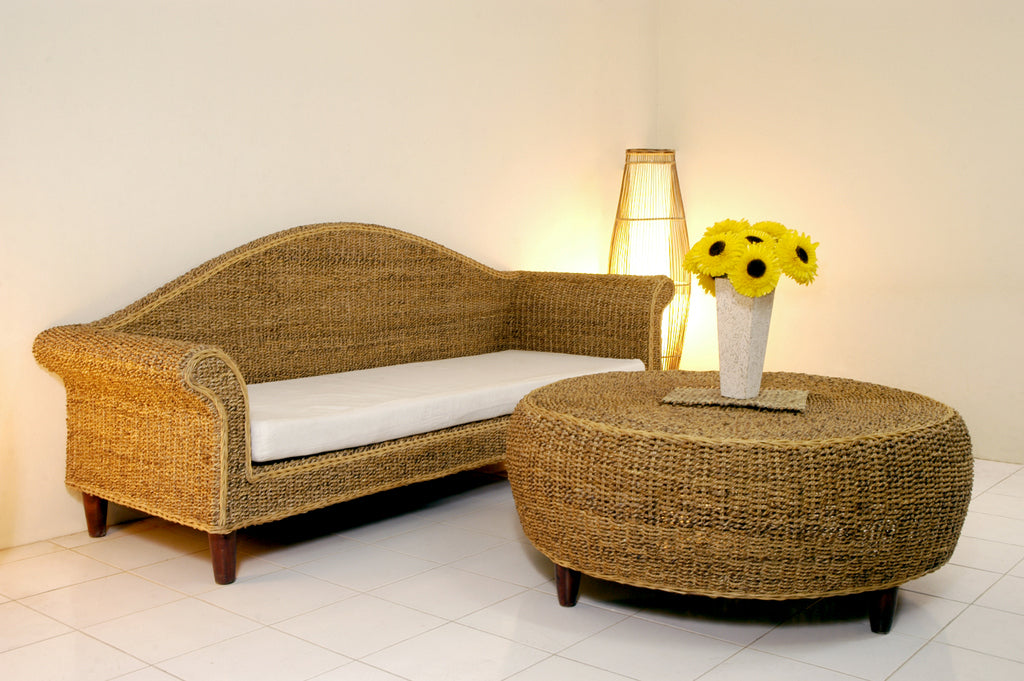 Muebles de jardín fibras naturales a medida