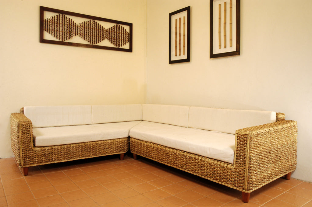 Muebles de jardín fibras naturales a medida