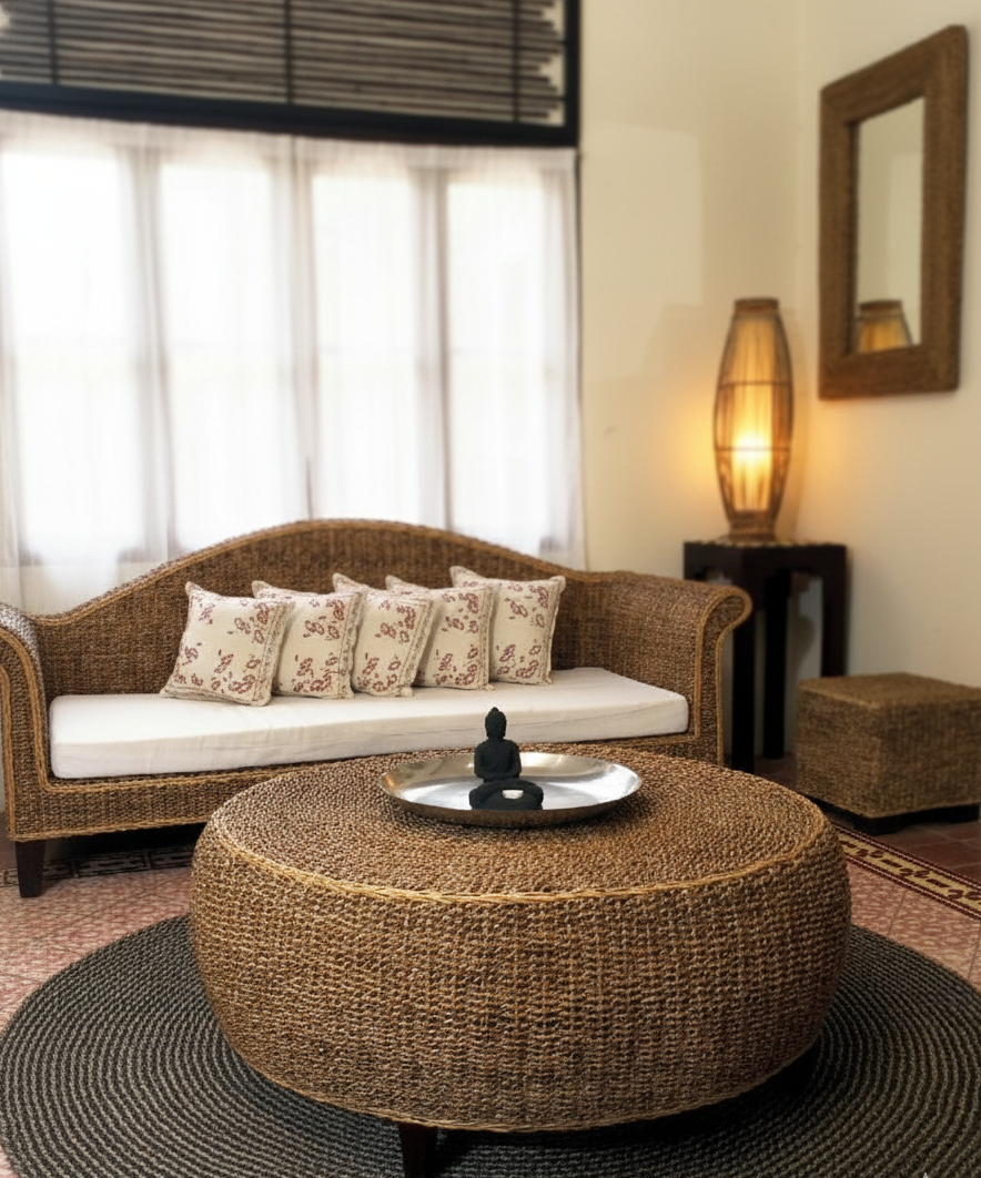 Muebles de jardín fibras naturales a medida