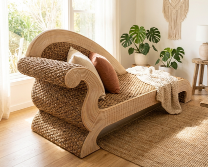 Muebles de jardín fibras naturales a medida