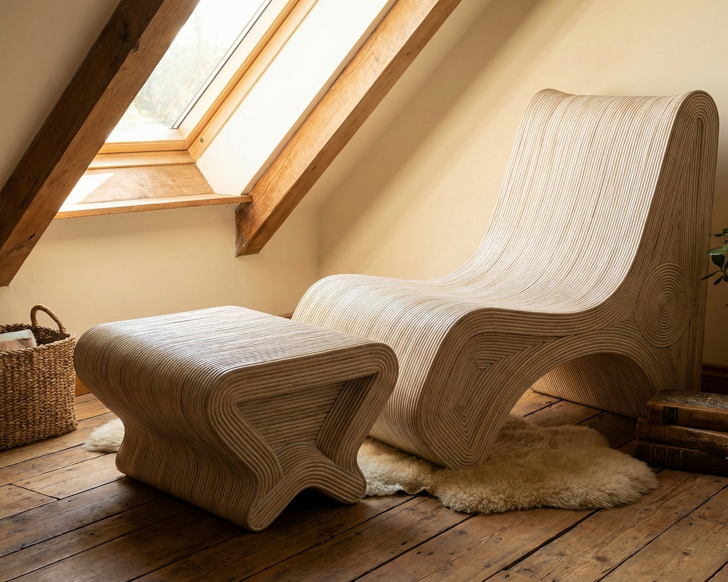 Muebles de jardín fibras naturales a medida