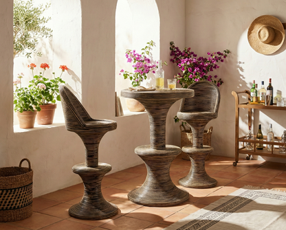Muebles de jardín fibras naturales a medida