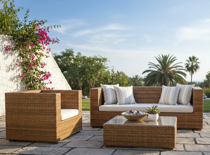 Muebles de jardín fibras sintéticas a medida