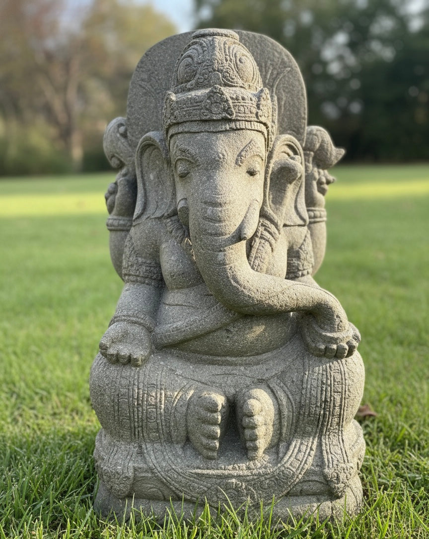 Budas Ghanesas y Shivas de piedra a medida