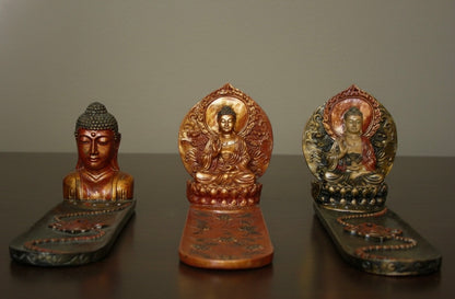 Budas y figuras de resina