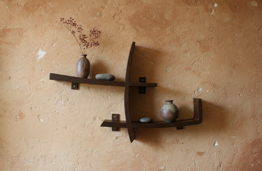 Librerías colonial asiática para colgar a medida 32/64