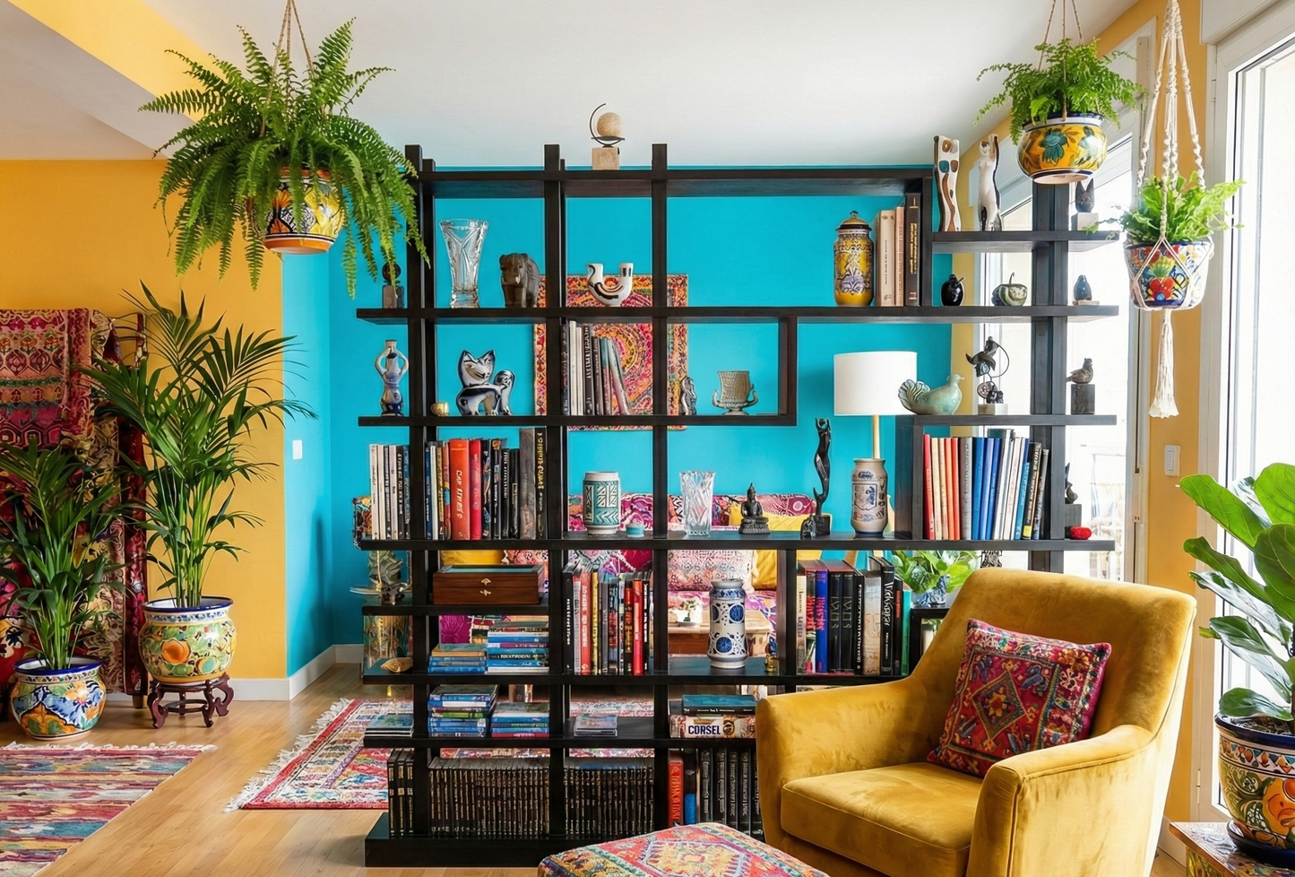 Librerías colonial asiática a medida irregular50/64