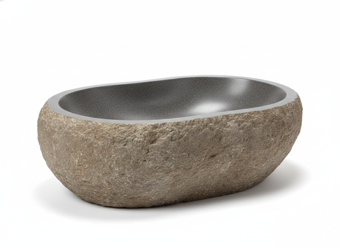 Lavabos de piedra de río 02/21