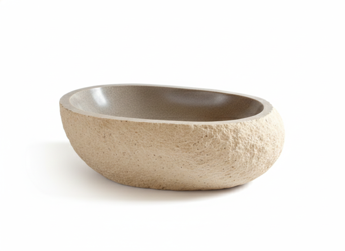 Lavabos de piedra de río 02/21