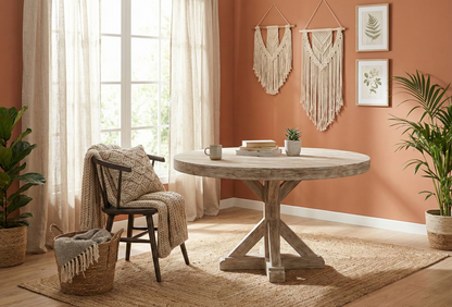 Mesa de comedor teca - AM-13965