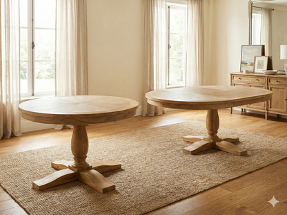 Mesa de comedor teca a medida - AM-13969