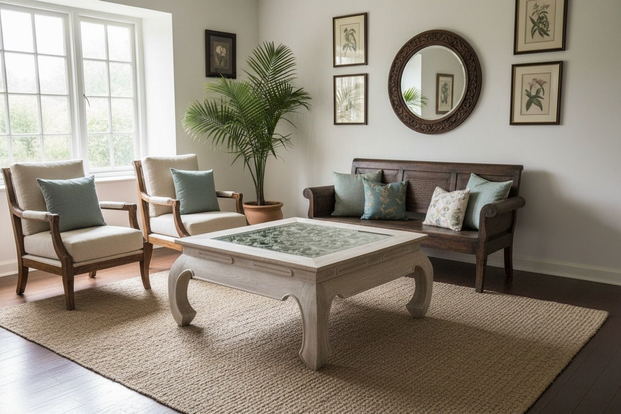 Mesas de centro Opium, asiática a medida 20/85