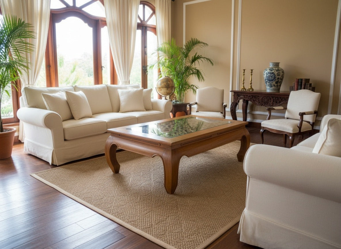 Mesas de centro opium tallada AM70/85