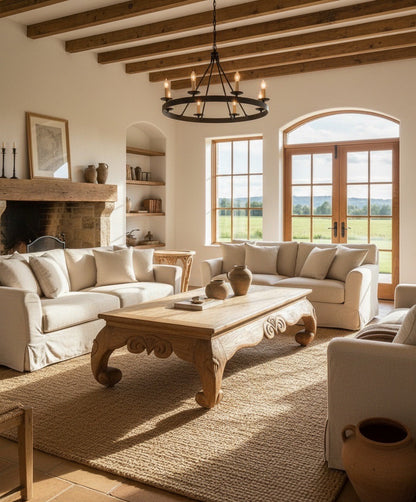 Mesas de centro colonial asiática AM45/85