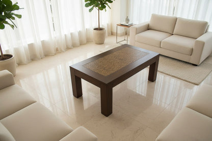 Mesas de centro colonial asiática teca 32/85