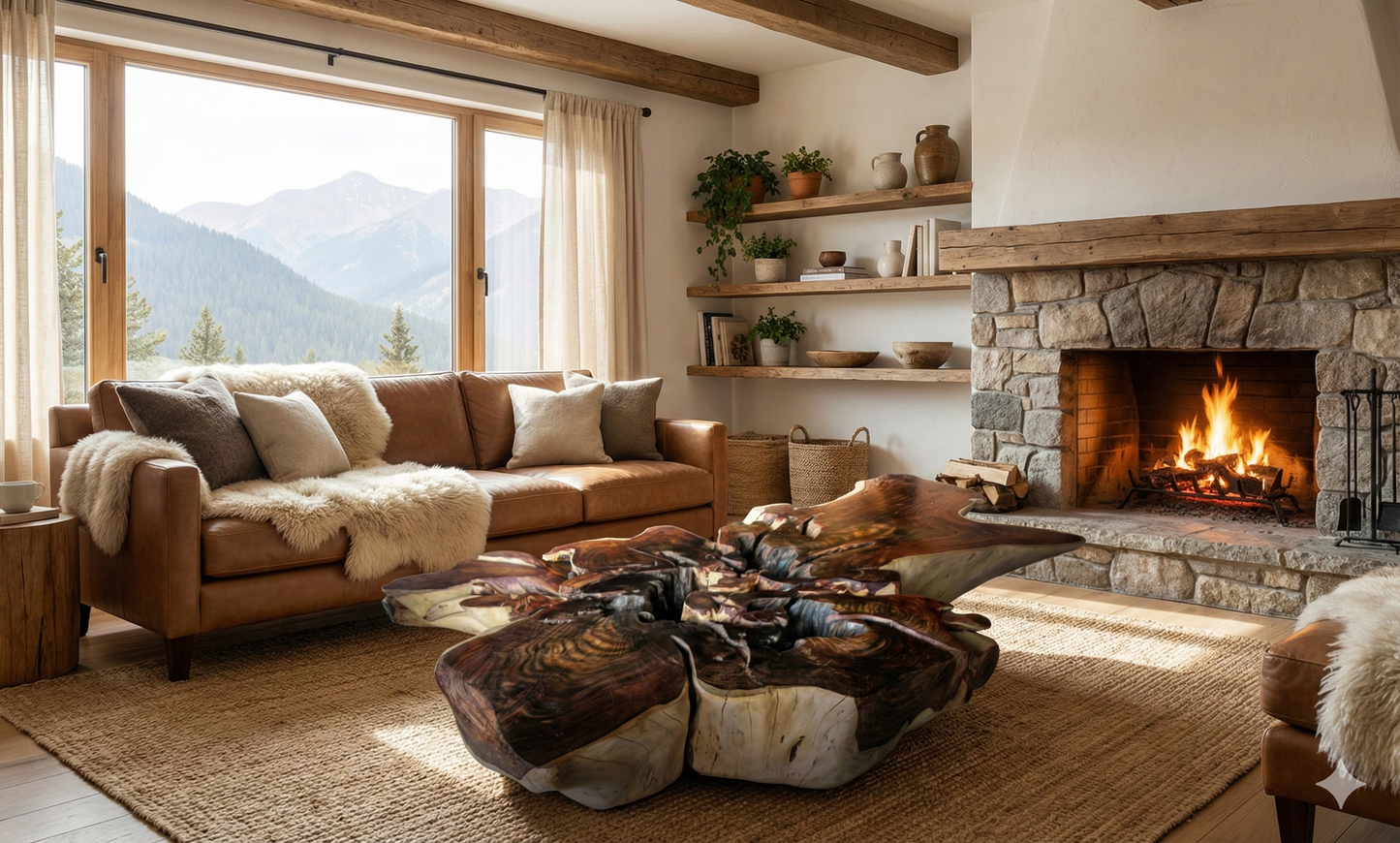 Mesas de centro raíces piezas únicas 47/85