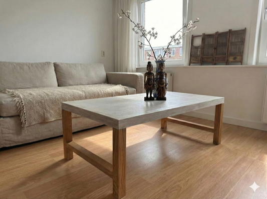 Mesa de centro colonial asiática  a medida AM202404111130