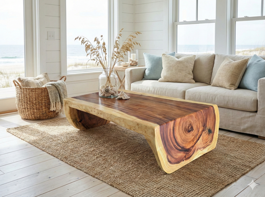 Mesa de centro colonial asiatica a medida Suar