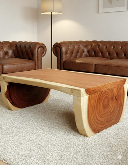 Mesa de centro colonial asiatica a medida Suar