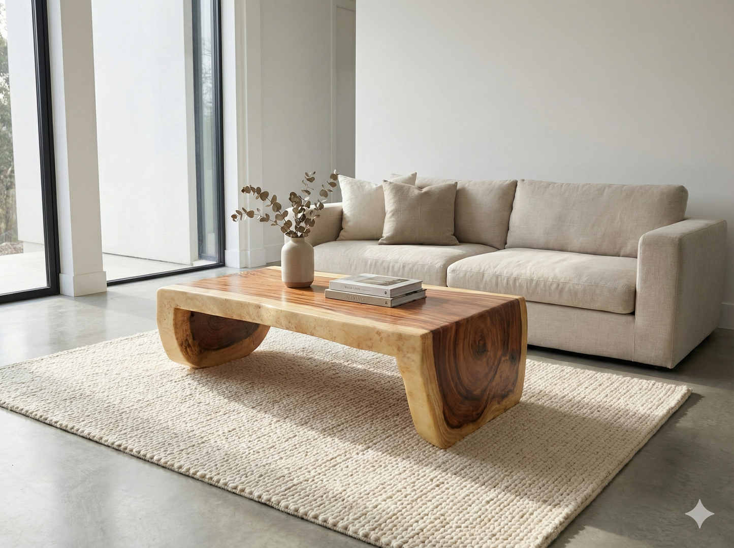 Mesa de centro colonial asiatica a medida Suar