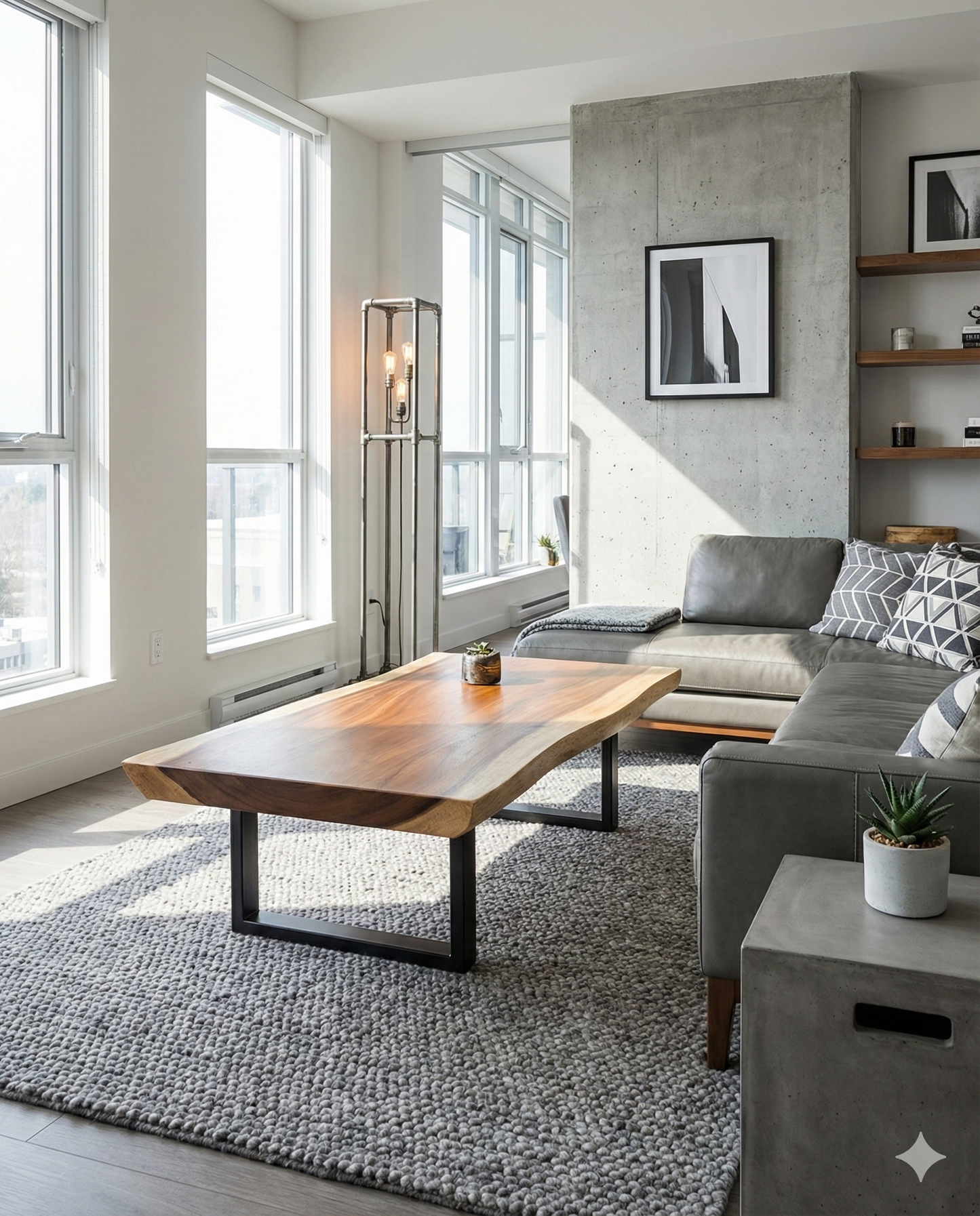 Mesa de centro colonial asiática  a medida en Suar y metal