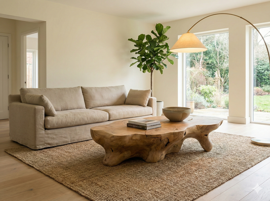 Mesas de centro raíz a medida piezas únicas 11/85