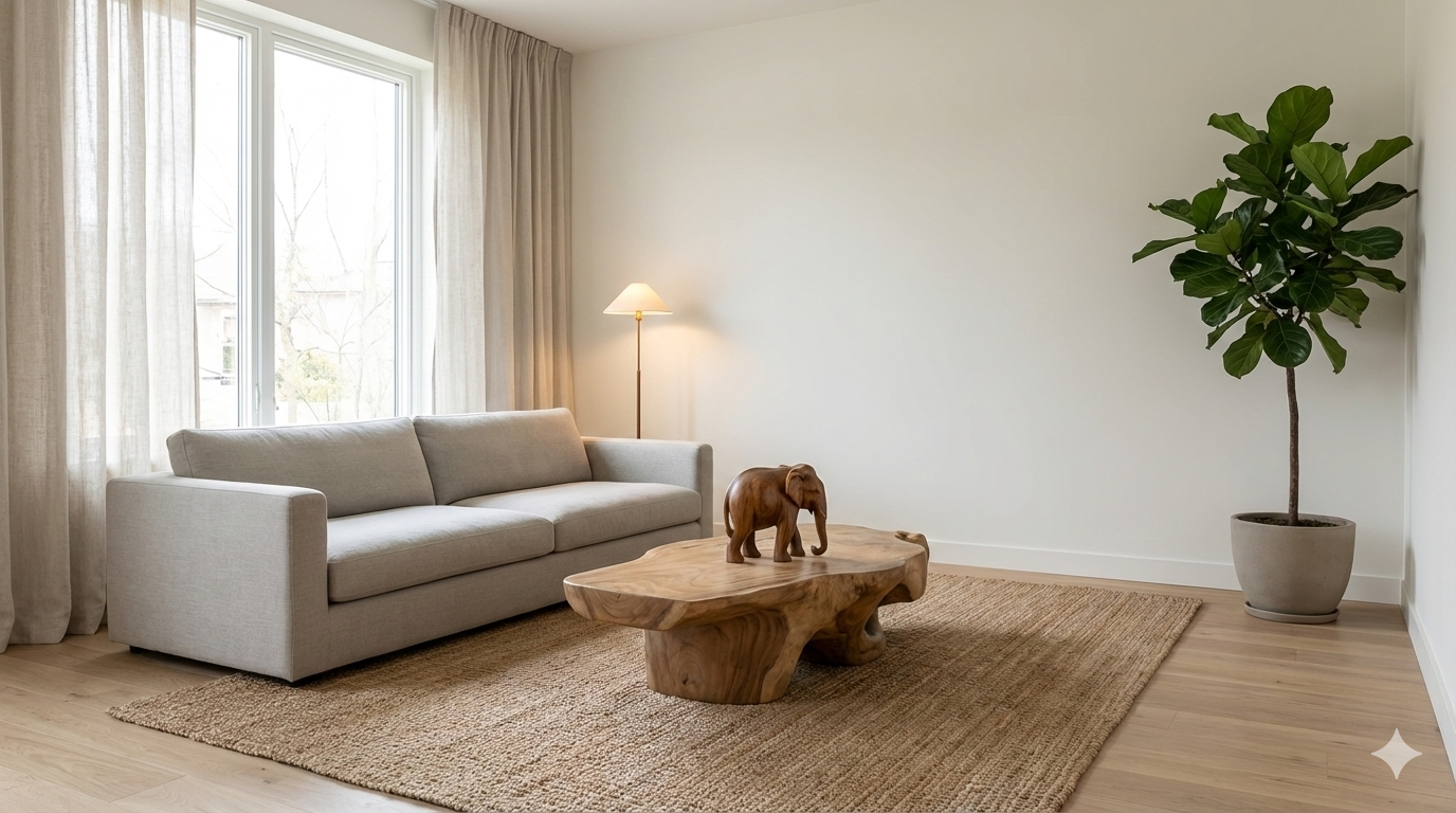 Mesas de centro raíz a medida piezas únicas 11/85