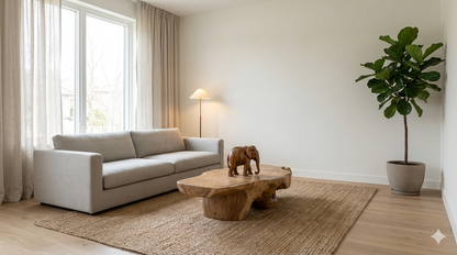 Mesas de centro raíz a medida piezas únicas 11/85