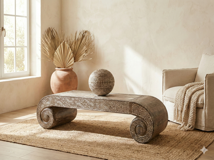 Mesas de centro colonial asiática timor a medida 41/85