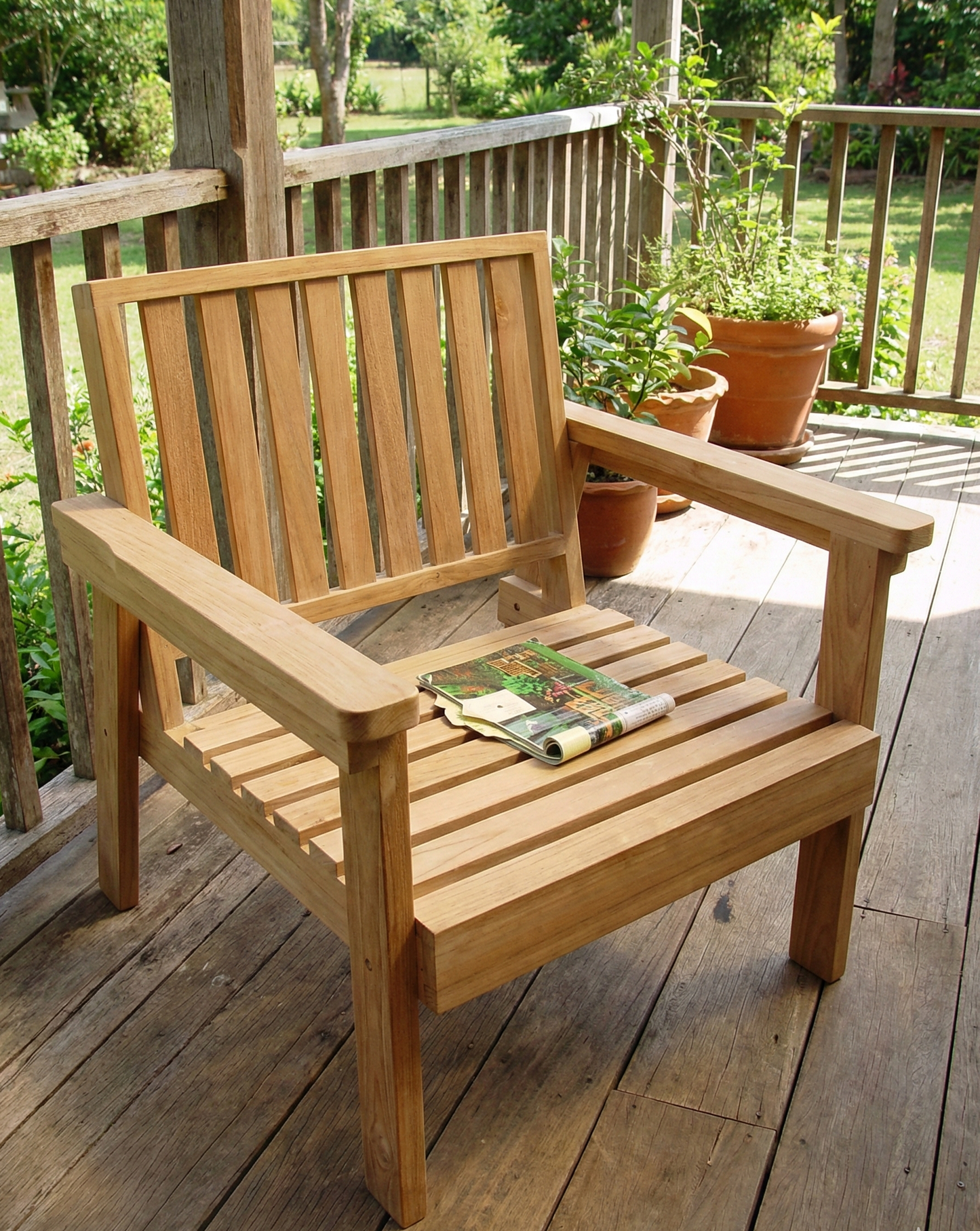 Muebles de Jardín Teca a medida