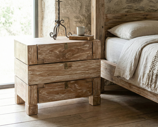 Mesilla colonial a medida teca o DM lacado  AM59/63