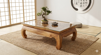 Mesas de centro opium tallada AM70/85