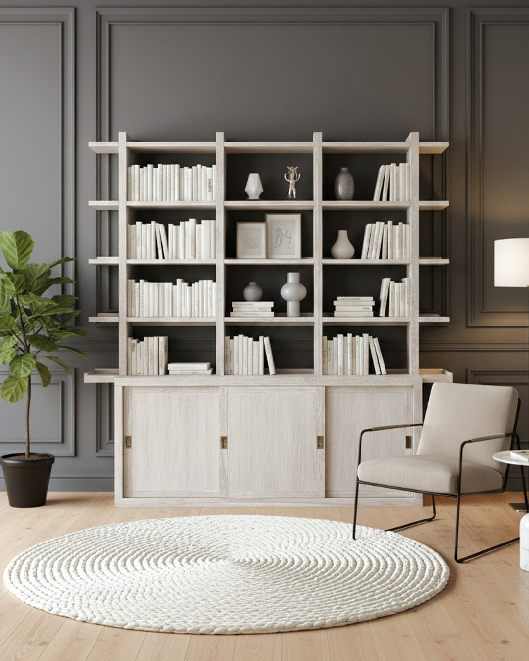 Librería a medida colonial AM29/1125