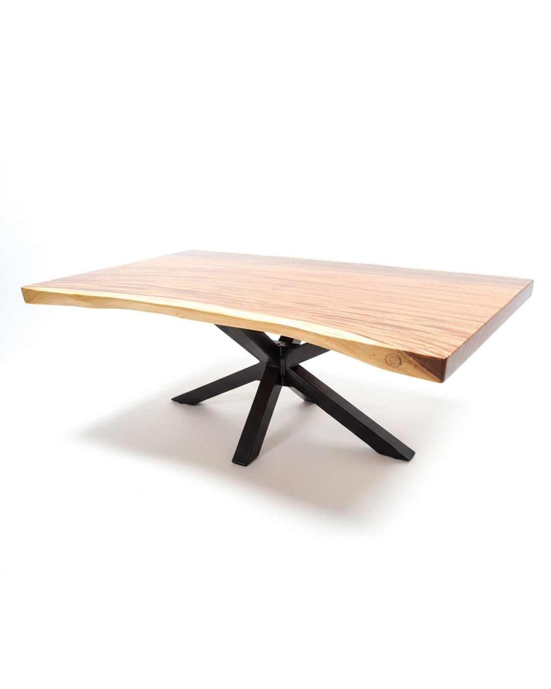 Mesa de comedor en madera maciza de Suar y patas de metal a elegir AM202211081213