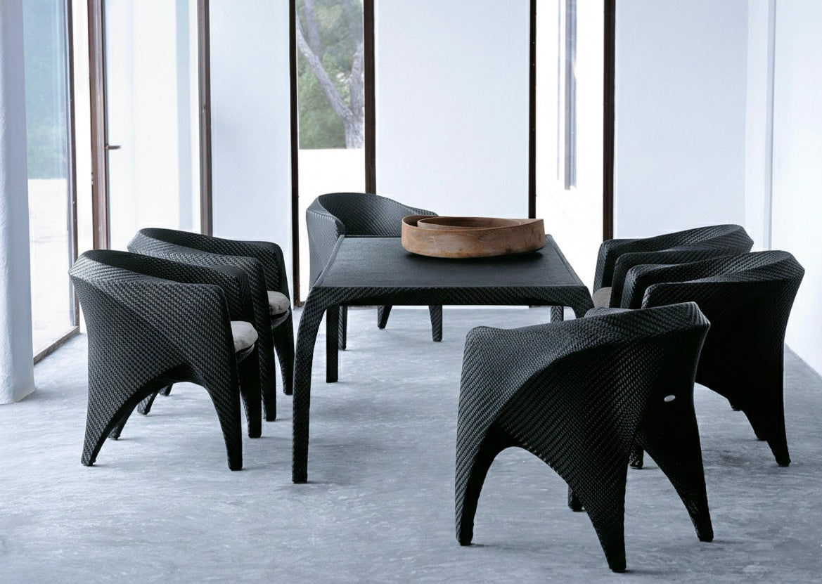 Muebles de jardín fibras sintéticas a medida