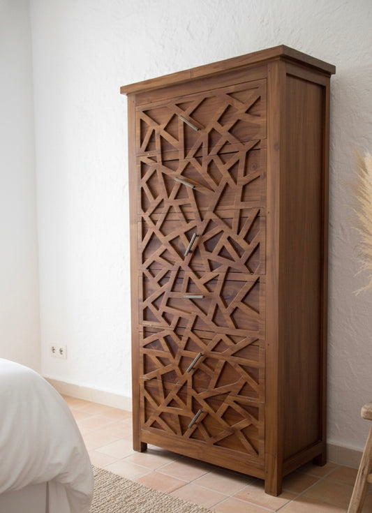 Sifonier colonial a medida  teca tallada AM202205061308