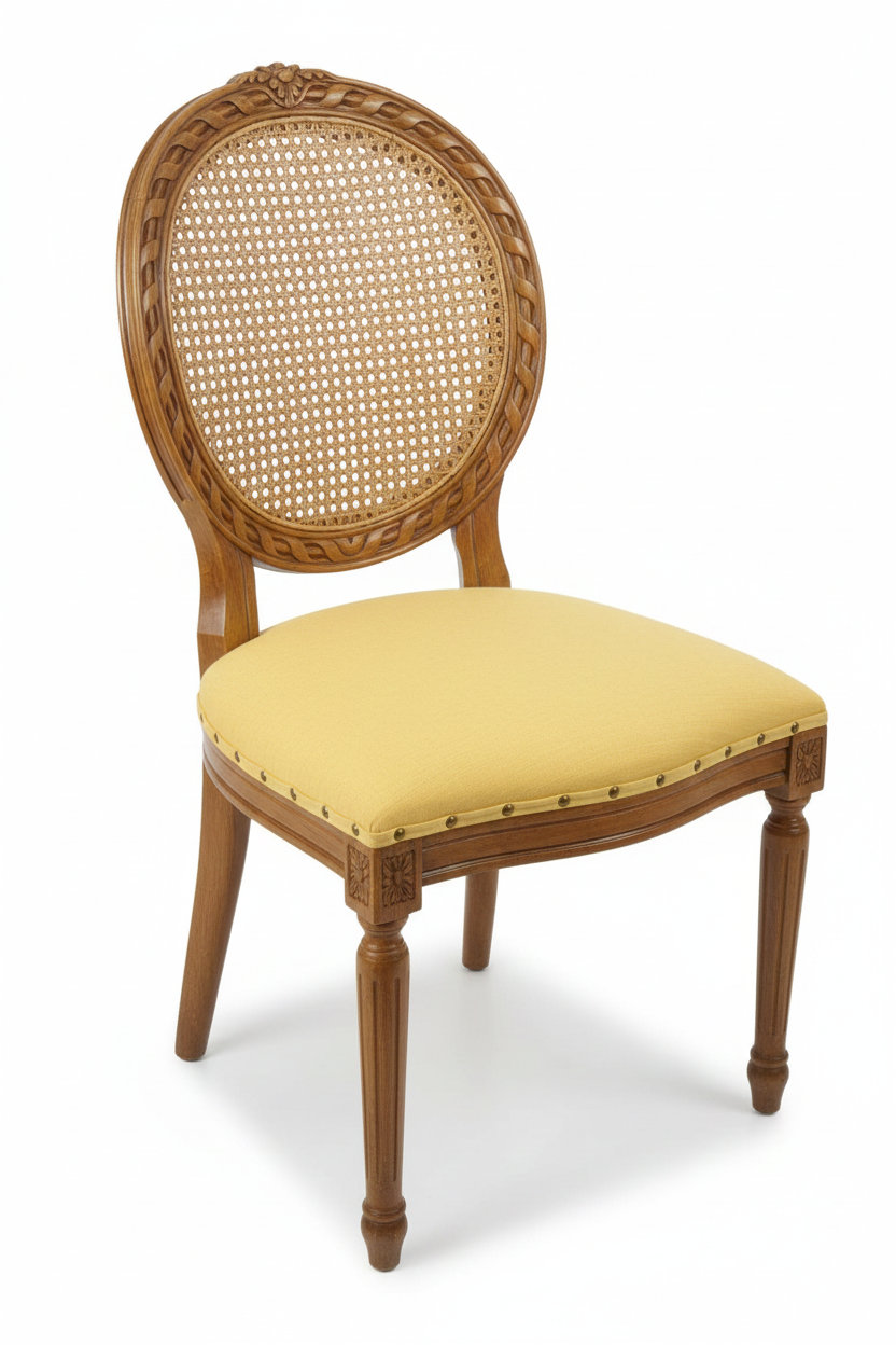 Silla Comedor isabelina teca 18/51