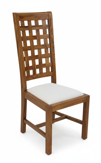 Silla Comedor colonial asiática teca 50/51