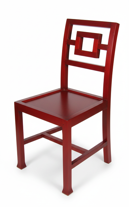 Silla Comedor colonial asiática teca28/51