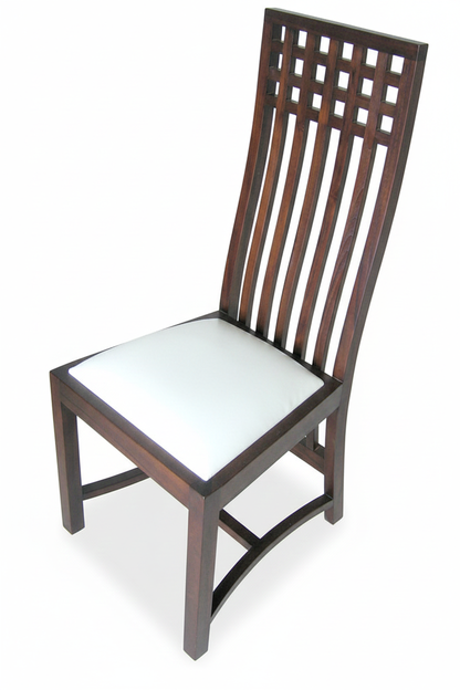 Silla Comedor colonial asiática teca 19/51