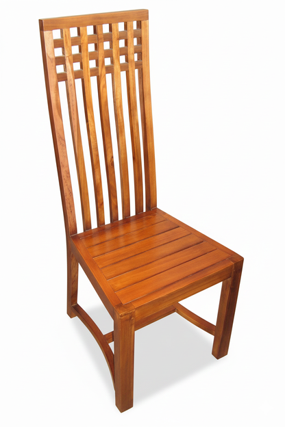 Silla Comedor colonial asiática teca 19/51