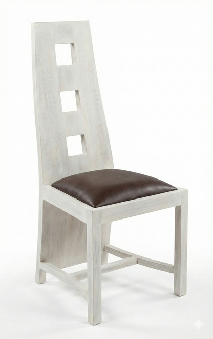 Silla Comedor colonial asiática teca 09/51