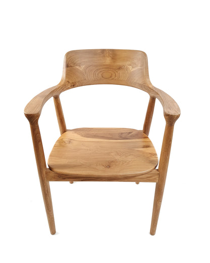 Silla colonial asiática teca AM-13758